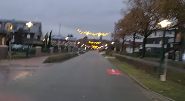 Video neue Weihnachtsbeleuchtung
